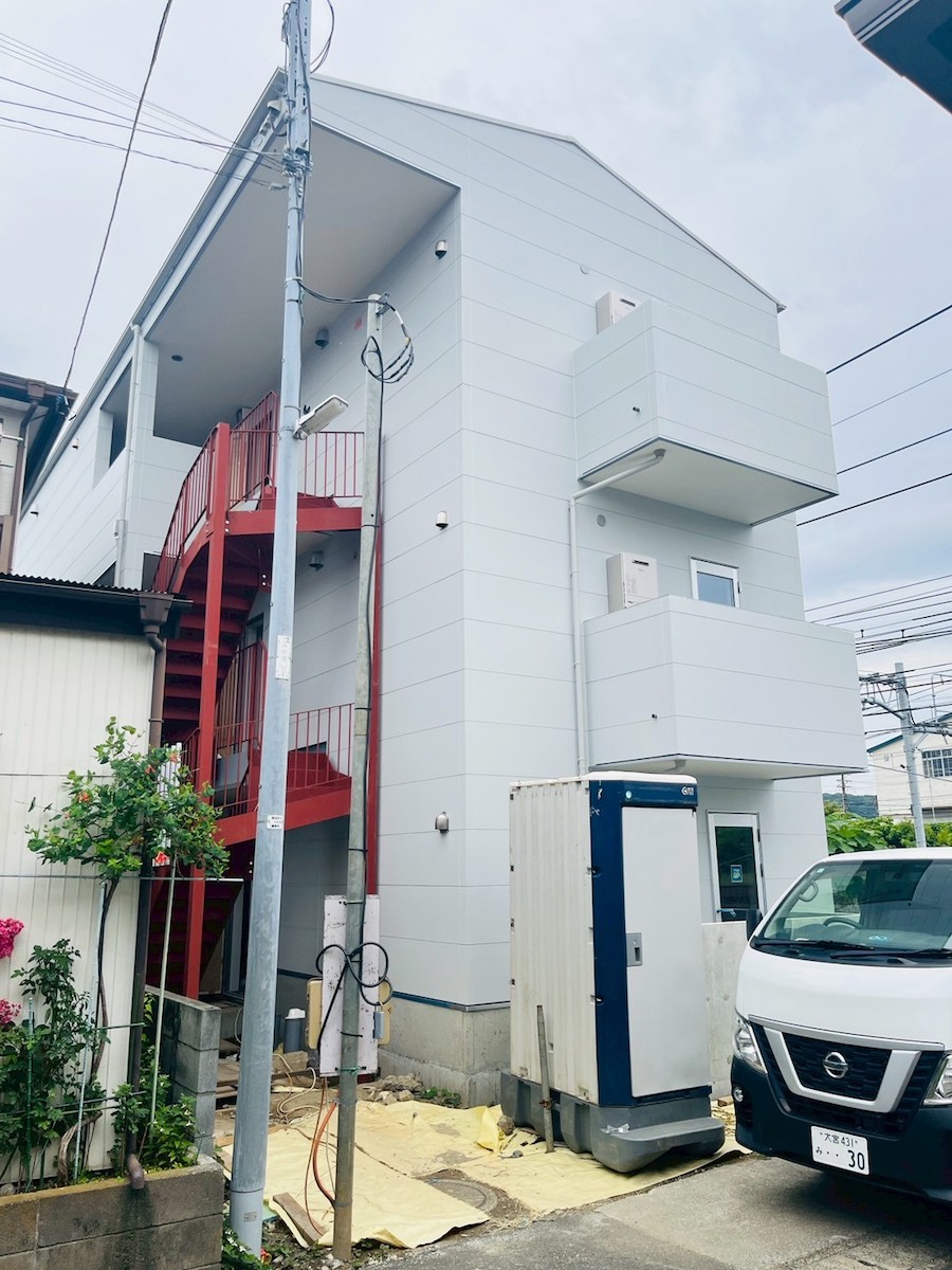 ⑧足場解体